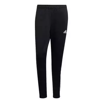 Спортивные штаны Men's adidas Tiro Tk Tp Pnt Contrasting Colors Logo Soccer/Football Sports Pants/Trousers/Joggers Black, черный