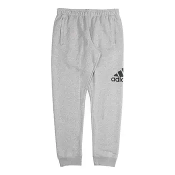 Спортивные штаны Men's adidas Training Sports Knit Long Pants/Trousers Medium Hemp Grey, серый