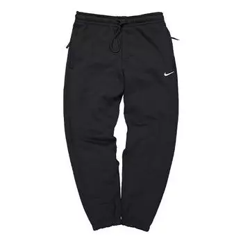 Спортивные штаны Men's Nike Embroidered Logo Fleece Casual Sports Pants/Trousers/Joggers, черный