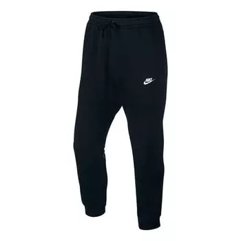 Спортивные штаны Men's Nike Knit Small Casual Sports Black Pants, черный