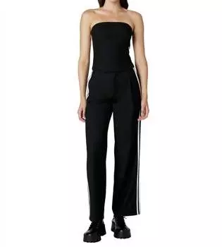 Спортивные штаны Messi Stripe черного цвета NIA