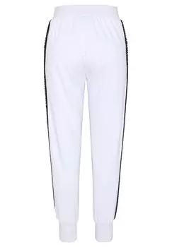 Спортивные штаны Mit Logo Dekor JETTE SPORT, ярко-белые