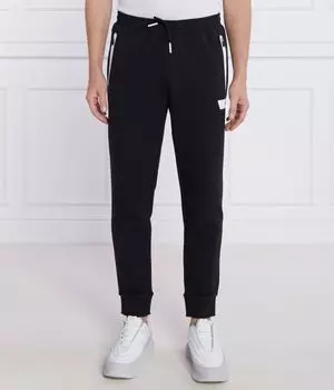 Спортивные штаны мужские Boss Green с карманами на молнии, черный