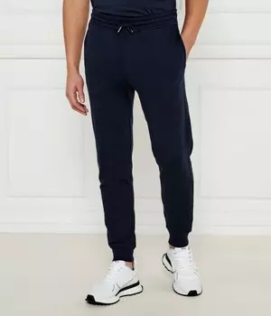 Спортивные штаны мужские Boss Orange хлопковые зауженные, синий