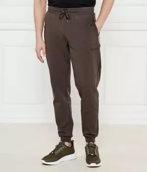 Спортивные штаны мужские Ea7 на кулиске, коричневый