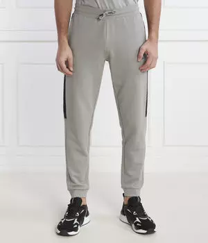 Спортивные штаны мужские Ea7 на кулиске, серый