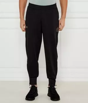 Спортивные штаны мужские Ea7 зауженные, черный