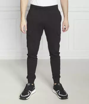Спортивные штаны мужские Ea7 зауженные, черный