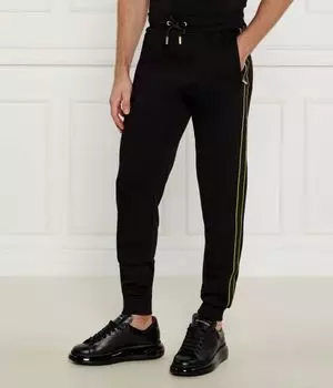 Спортивные штаны мужские Karl Lagerfeld с лампасами, черный