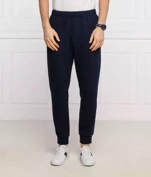 Спортивные штаны мужские Lacoste зауженные, темно-синий