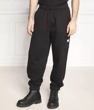 Спортивные штаны мужские Tommy Jeans с карманом, черный