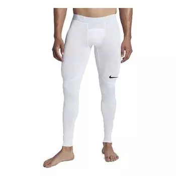Спортивные штаны Nike Logo Sports Training Quick Dry gym pants White, белый