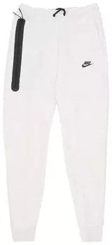Спортивные штаны Nike Sportswear Tech Fleece Sweatpants 'Birch Heather/Black', белый