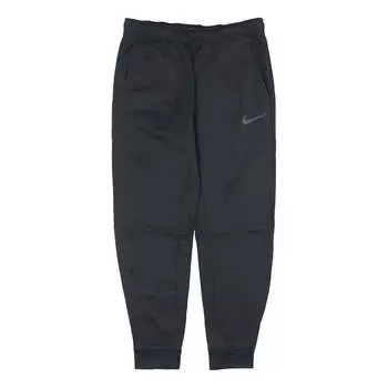 Спортивные штаны Nike Thermatapered Fleece Lined Training Quick Dry Long Pants Black, черный