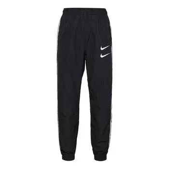 Спортивные штаны Nike Woven Bundle Feet Casual Sports Long Pants Black, черный