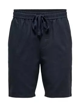Спортивные штаны Only&Sons Shorts 'Linus', темно-синий