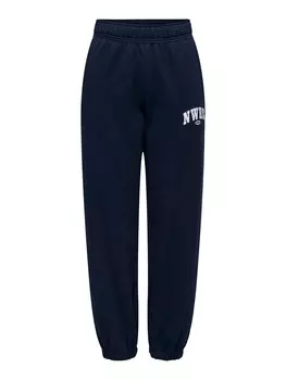 Спортивные штаны ONLY Tapered Pants ONLDeborah, темно-синий