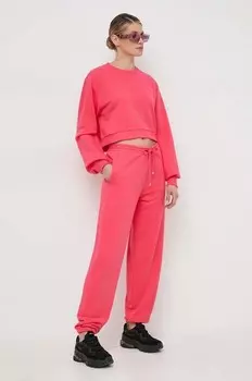 Спортивные штаны Patrizia Pepe, розовый