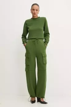 Спортивные штаны Patrizia Pepe, зеленый