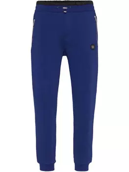 Спортивные штаны Philipp Plein с пуховыми вставками, синий