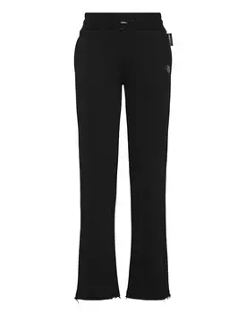 Спортивные штаны Plein Sport Flared Pants, черный