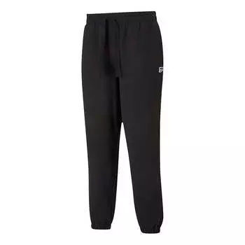 Спортивные штаны PUMA Downtown Logo Sweatpants Casual Sports Sweatpants Men's Black, черный