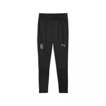 Спортивные штаны PUMA Slim fit Workout Pants AC Milan, черный