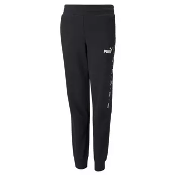 Спортивные штаны PUMA Tapered Pants Essentials+, черный