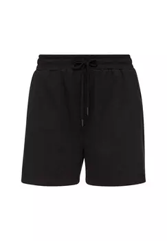 Спортивные штаны REGULAR MIT FLAMM STRUKTUR s.Oliver, черный