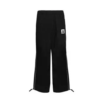 Спортивные штаны Rhude Piping Parachute Track Pant 'Black', черный