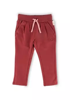 Спортивные штаны розовые какаду, детские Sigikid, красный