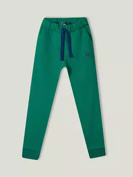 Спортивные штаны с эластичной резинкой на талии и принтом для мальчиков Benetton
