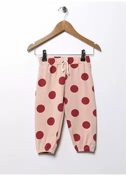 Спортивные штаны с эластичным узором для маленьких девочек 22FWG-20 Mammaramma