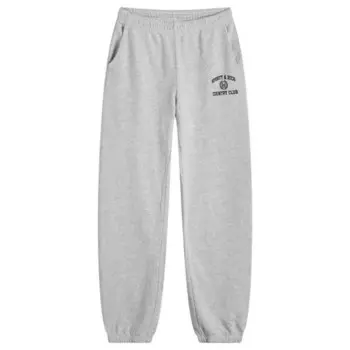 Спортивные штаны с эмблемой университета Sporty & Rich, синий