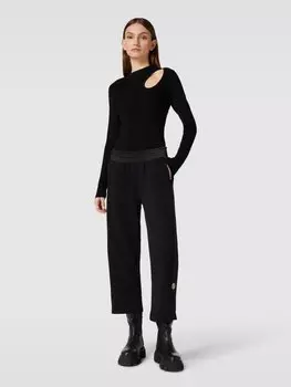 Спортивные штаны с этикеткой LIU JO SPORT, черный