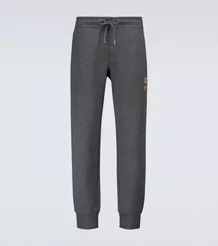 Спортивные штаны с логотипом Dolce&Gabbana, черный