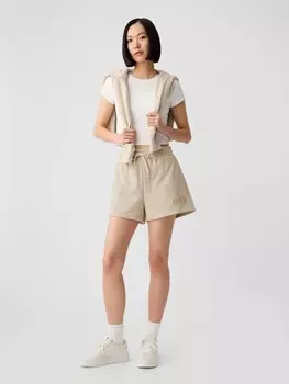 Спортивные штаны с логотипом Gap, бежевый
