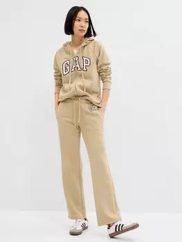 Спортивные штаны с логотипом Gap, коричневый