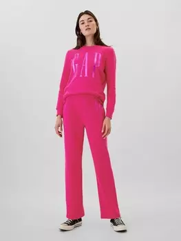 Спортивные штаны с логотипом Gap, розовый