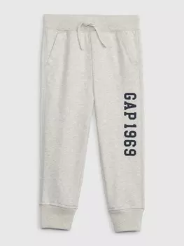 Спортивные штаны с логотипом Gap, серый