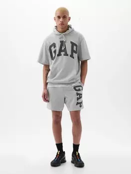 Спортивные штаны с логотипом Gap, серый