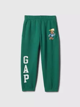 Спортивные штаны с логотипом Gap, зеленый