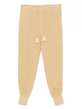 Спортивные штаны с люрексом Valentino Garavani, золотой