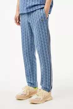 Спортивные штаны с монограммой Lacoste, синий