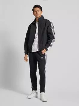 Спортивные штаны с пришитыми этикетками adidas Originals, черный