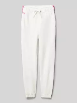 Спортивные штаны с пришитыми этикетками Polo Ralph Lauren Teens, белый