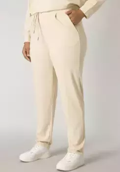 Спортивные штаны с пышной юбкой базового уровня "BAS-YOANNA" Base Level Curvy, бежевый