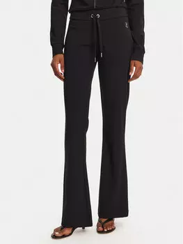 Спортивные штаны с расклешенными штанинами Apollo JCWBJ125311 Juicy Couture, черный