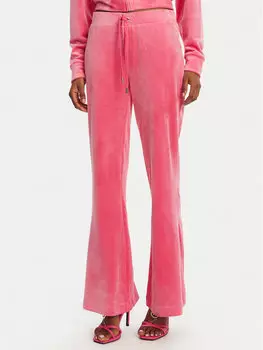 Спортивные штаны с расклешенными штанинами Christine JCWBJ125304 Juicy Couture, розовый