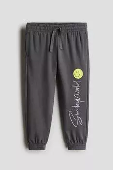 Спортивные штаны с рисунком H&M, мультиколор